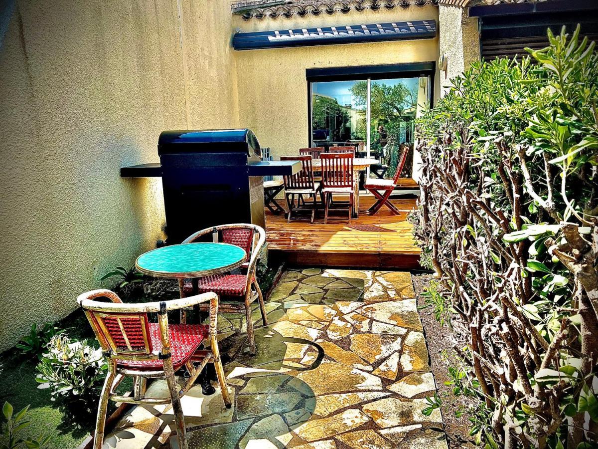 Appartement Mezzanine/Jardin/Terrasse Village Naturiste Agde Exteriör bild