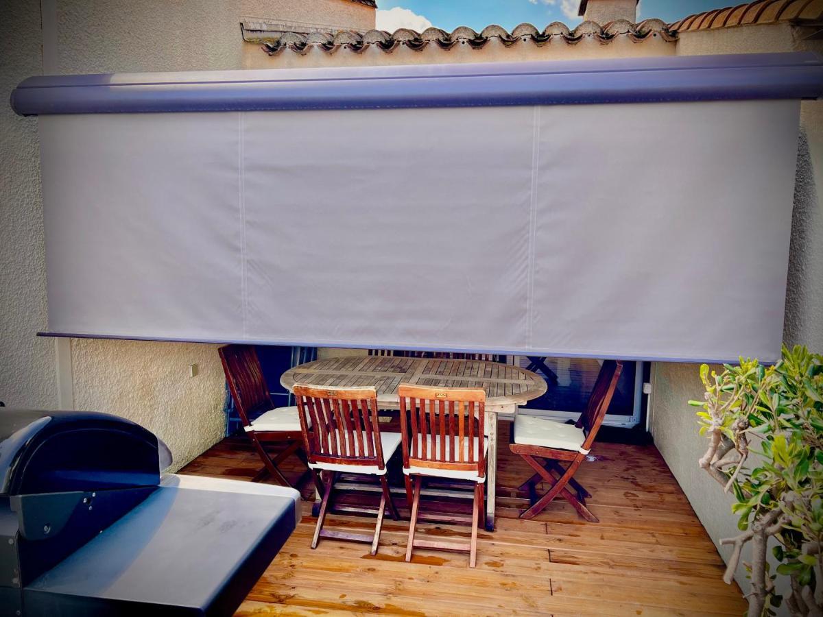 Appartement Mezzanine/Jardin/Terrasse Village Naturiste Agde Exteriör bild